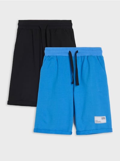 Set 2 pantaloni scurți de trening