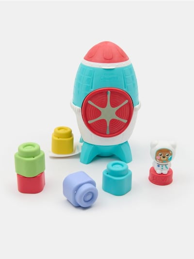 Clementoni – Космічна ракета з м’якими блоками