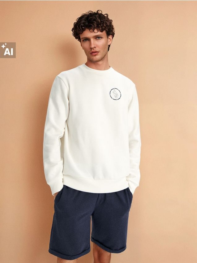 Sinsay - Slim fit sporta šorti