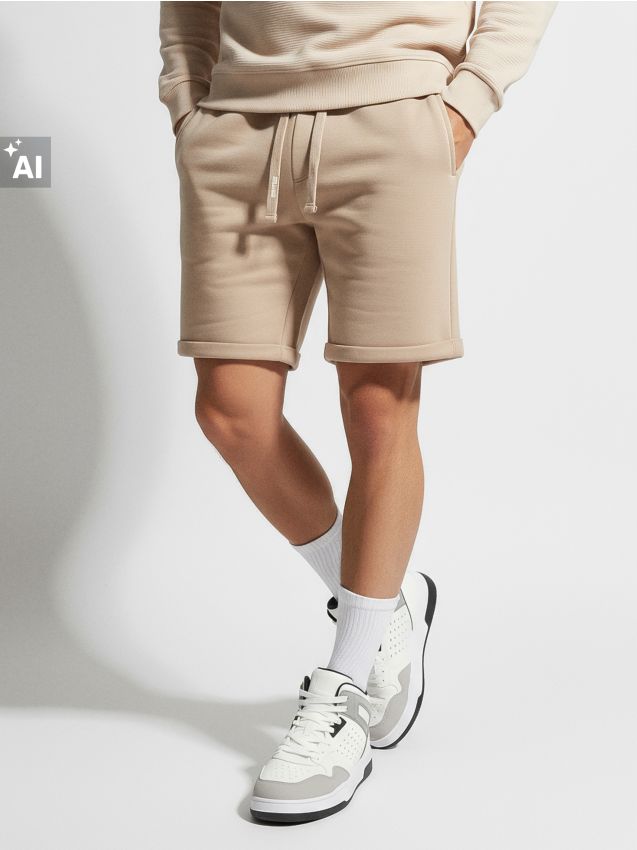 Sinsay - Slim fit sporta šorti