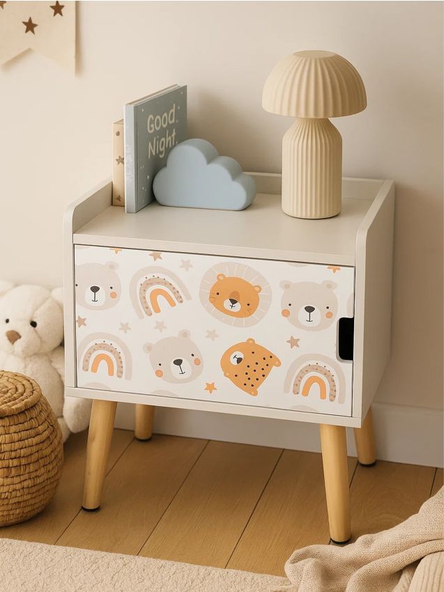 Sinsay - Stolík so zásuvkou - telová