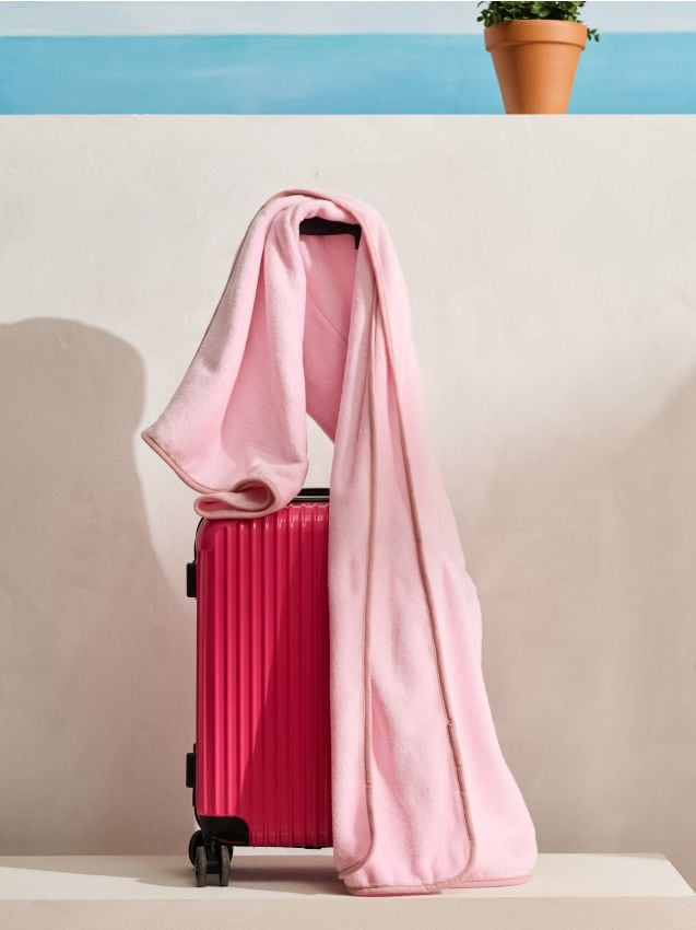 Sinsay - Pernă de călătorie cu pătură - roz