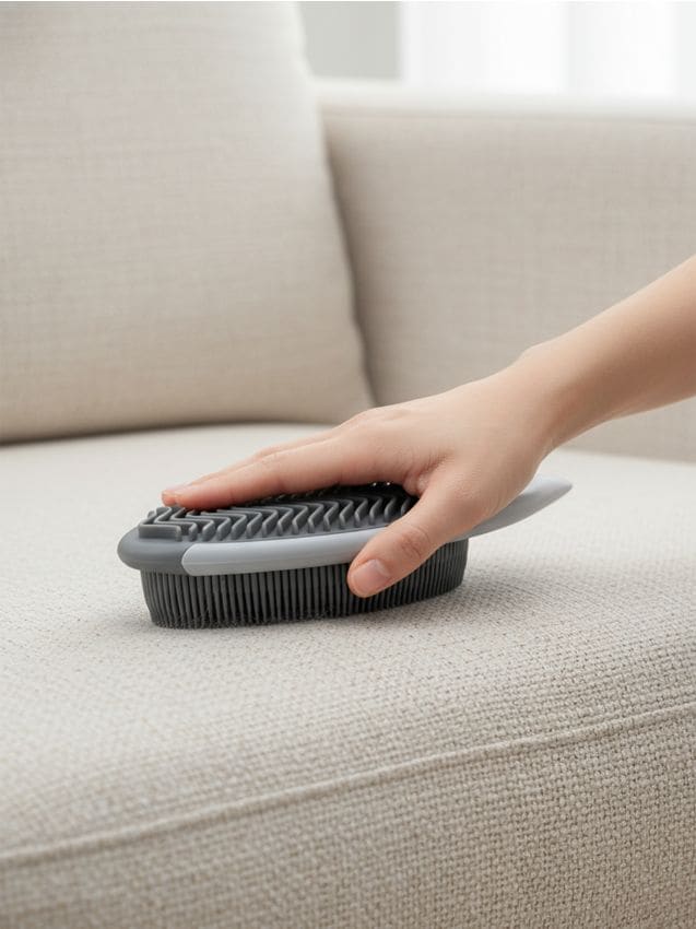 Sinsay - Perie de curățare - gri deschis