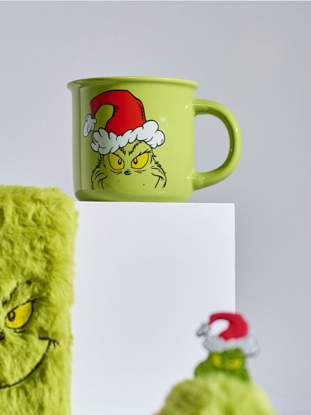 Sinsay - Hrnček so sviatočným motívom Grinch - viacfarebná