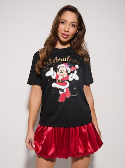 Бавовняна футболка з принтом Minnie Mouse