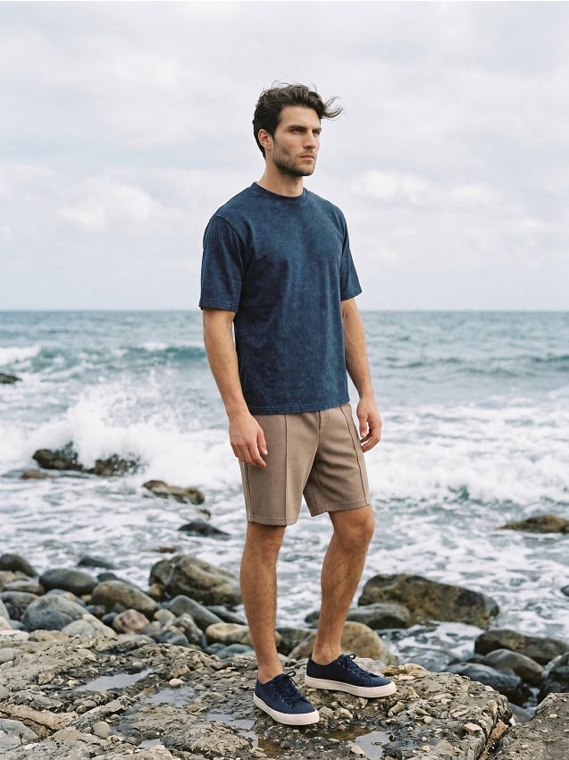 Sinsay - Hanorac cu efect prespălat - Gri-albăstrui