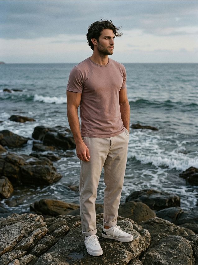 Sinsay - Hanorac cu efect prespălat - bej