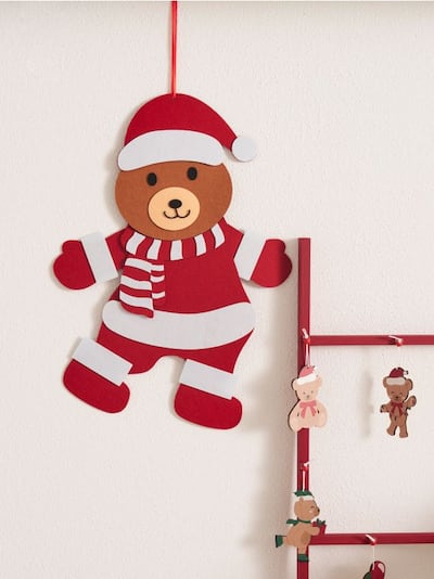 Viseća božićna dekoracija u obliku mede