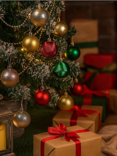 30-osaline jõulukuulide komplekt