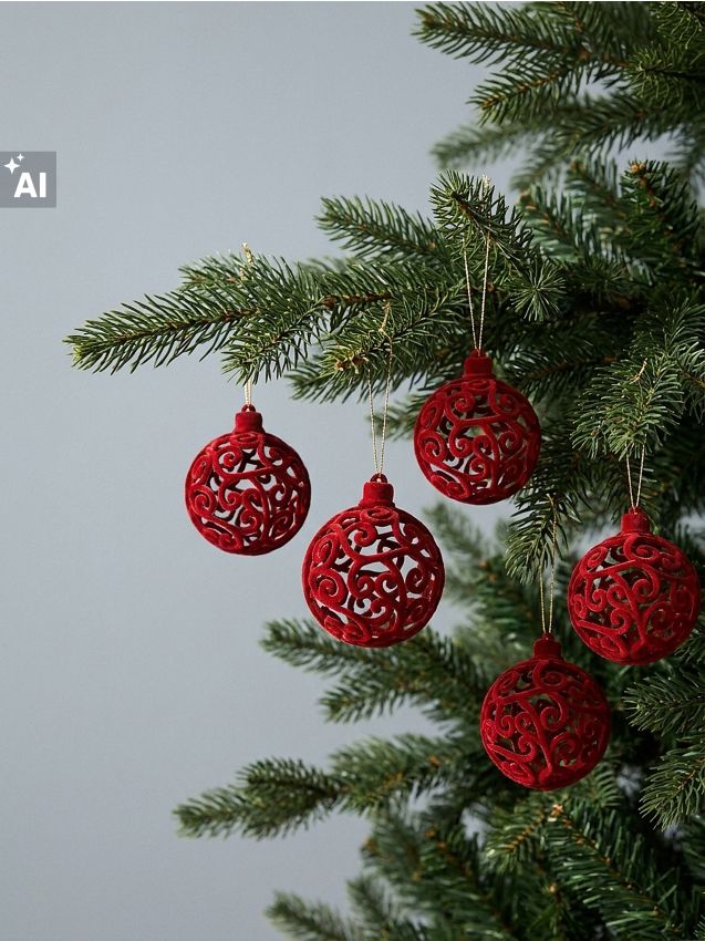 Sinsay - Ziemassvētku bumbiņu komplekts ar