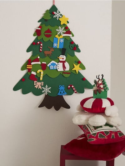 Božićna dekoracija za samostalno sastavljanje