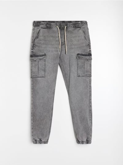Джинси Jogger Cargo З Ефектом Прання