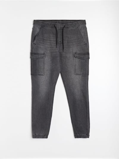 Джинси Jogger Cargo З Ефектом Прання