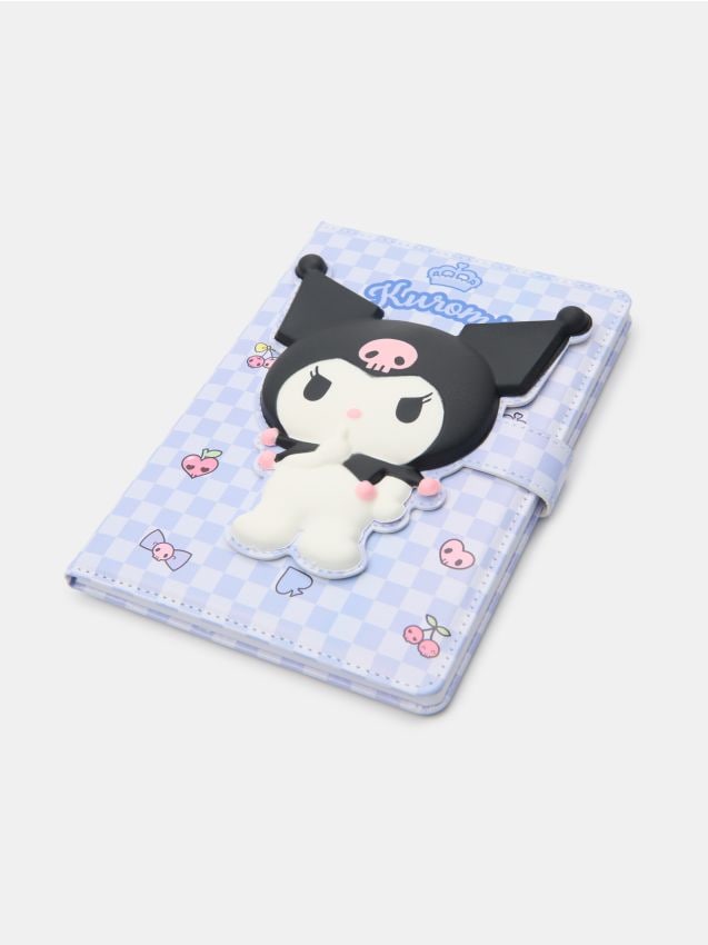 Sinsay - Caiet cu copertă 3D Kuromi - violet