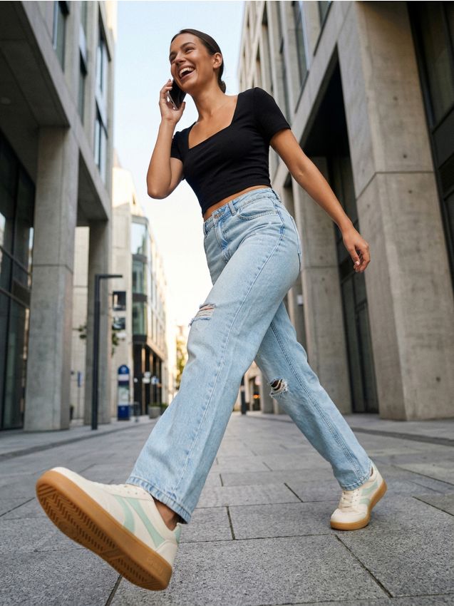 Sinsay - Top - negru