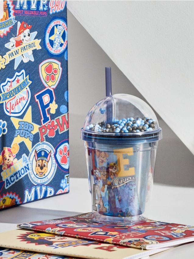 Többször használható pohár szívószállal Paw Patrol - SINSAY