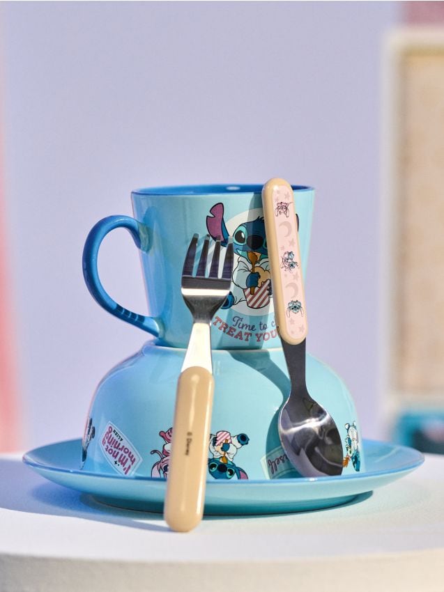 Sinsay - Sada príborov Lilo & Stitch 2 kusy - viacfarebná