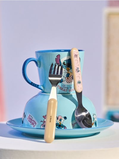 Набір столових приборів Lilo & Stitch, 2 штуки