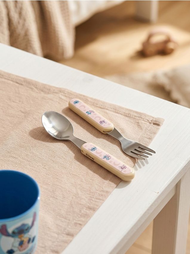 Sinsay - Set de tacâmuri Lilo & Stitch, 2 piese - multicolor