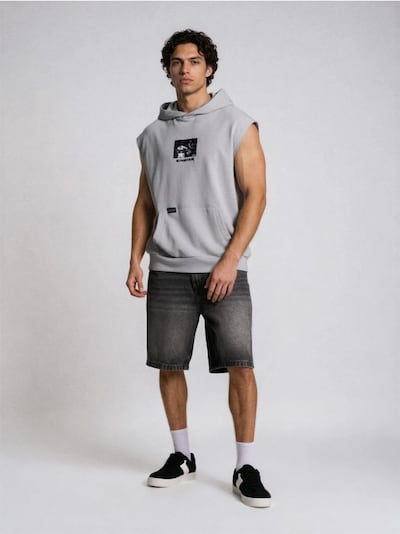 Кофта з капюшоном з принтом Rocky Balboa