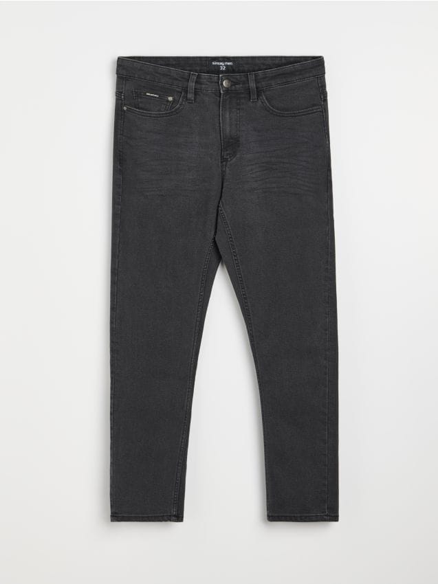 Sinsay - Blugi regular fit - gri