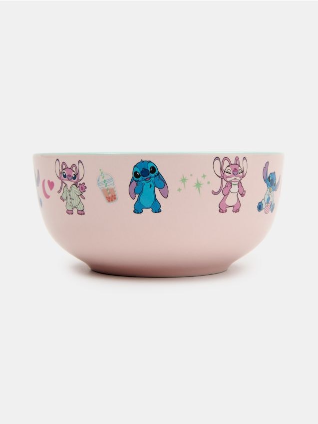 Sinsay - Keramická miska s potlačou Stitch - viacfarebná