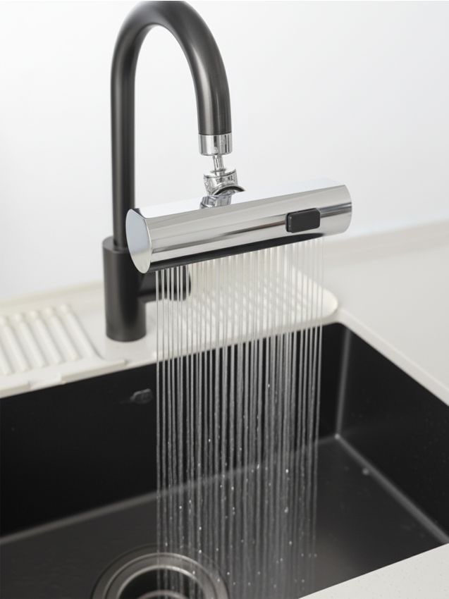 Sinsay - Pulverizator pentru robinet cu reglarea jetului - argintiu