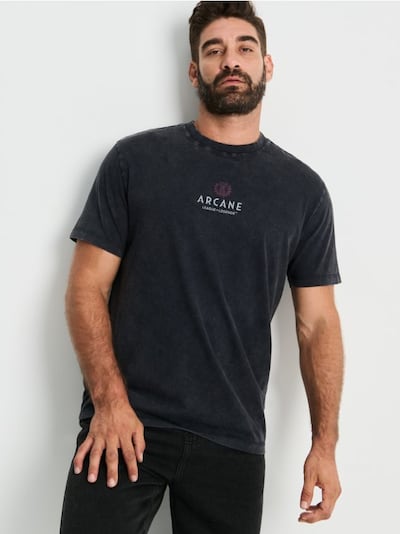 Majica s potiskom na hrbtu League of Legends