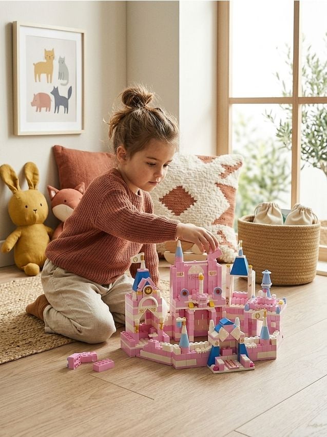 Sinsay - Piese de construcție – Castelul prințesei - multicolor