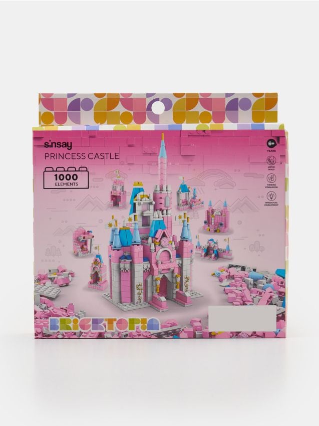 Sinsay - Stavebné bloky – Zámok princeznej - viacfarebná