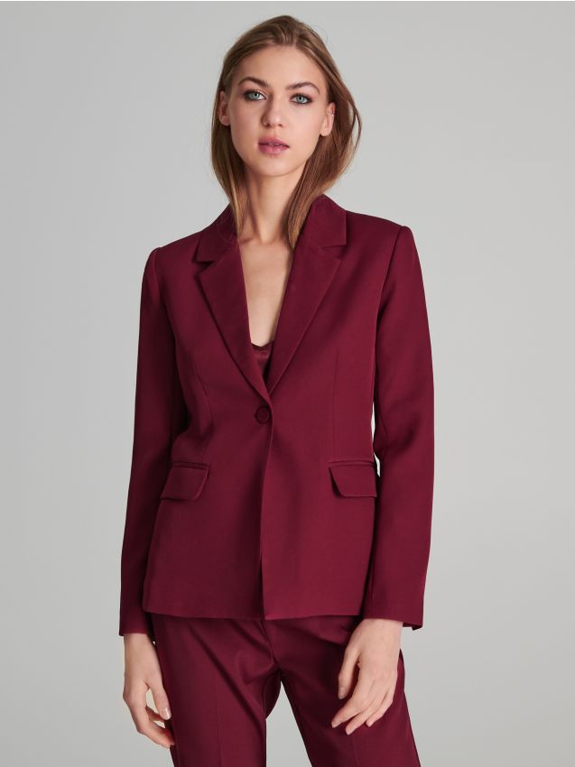 Transitional jacket Color maroon - SINSAY - 3998R-83X