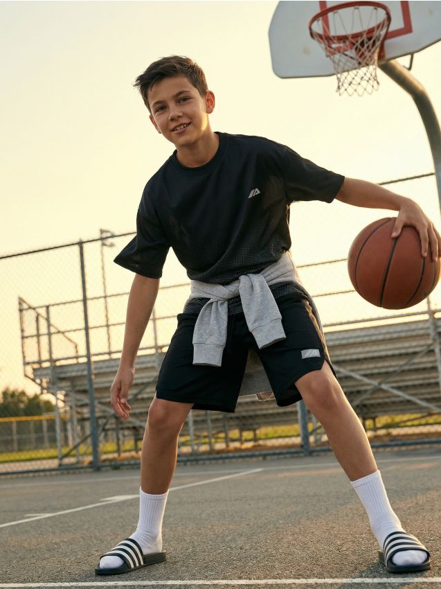 Sinsay - Set sportiv oversize cu elemente reflectorizante Active - multicolor