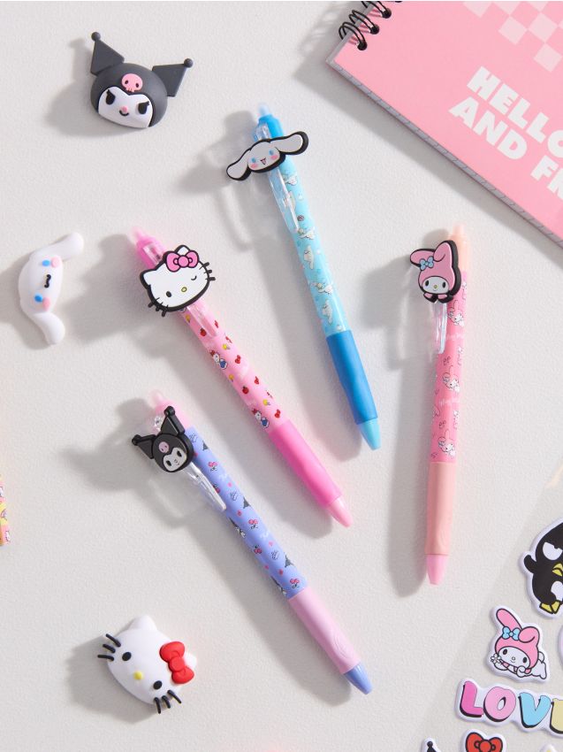 Sinsay - Set de pixuri Hello Kitty and Friends - multicolor