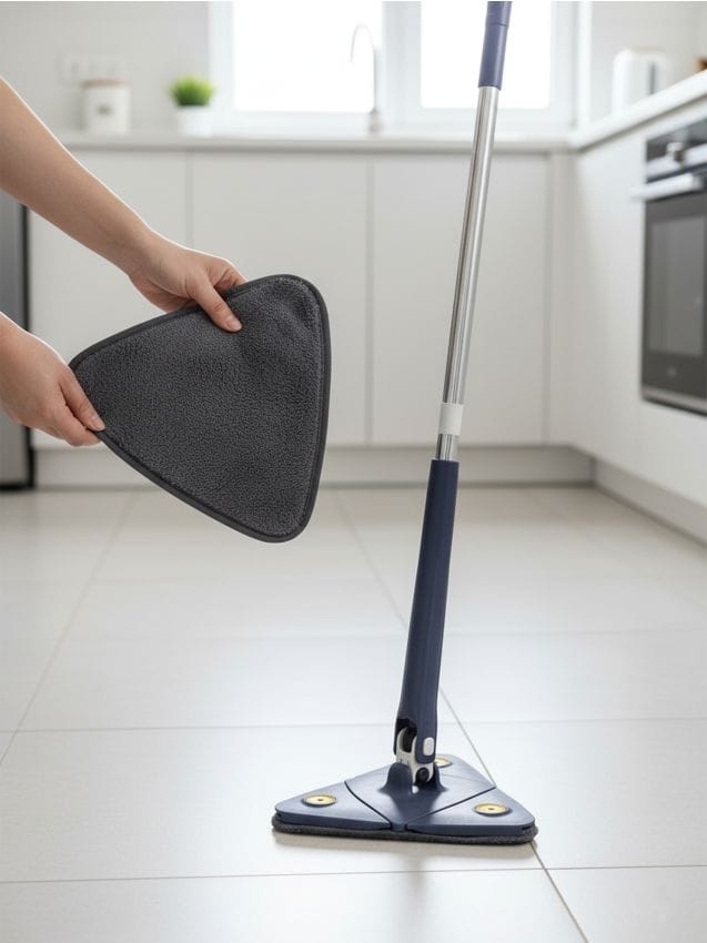 Sinsay - Set de rezerve triunghiulare pentru mop 3 pack - gri-închis