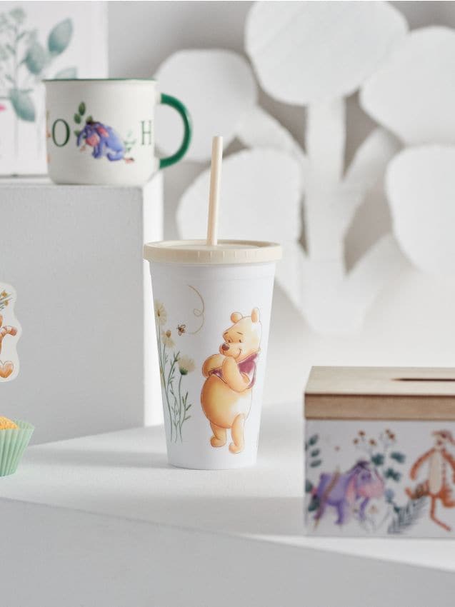 Kubek ze słomką Winnie the Pooh - SINSAY