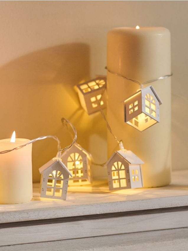 Sinsay - Instalație luminoasă cu LED - alb