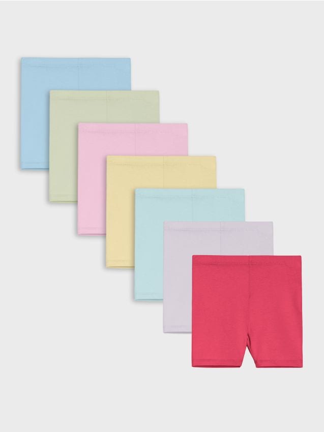 Sinsay - Șorturi din bumbac 7 pack - roz
