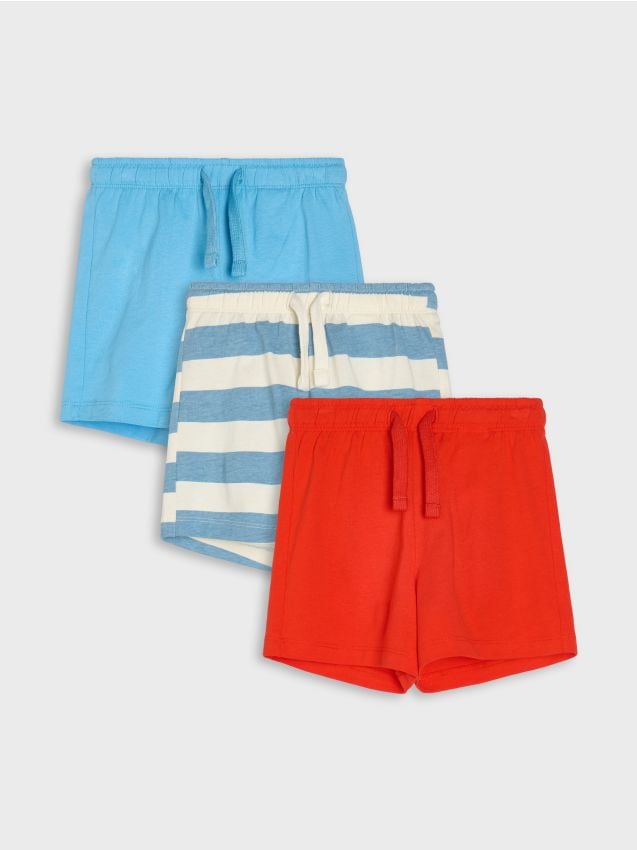 Sinsay - Szorty dresowe 3 pack - szary