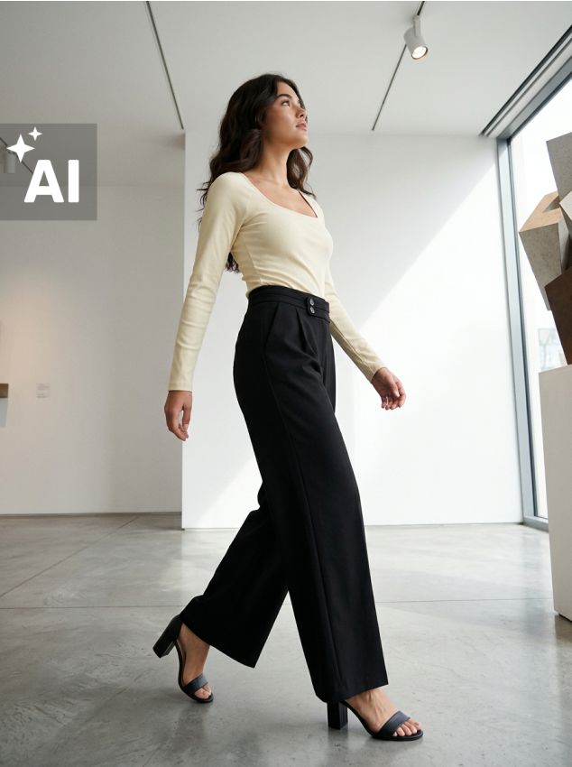Sinsay - Tricou ribbed cu mâneci lungi - galben-deschis