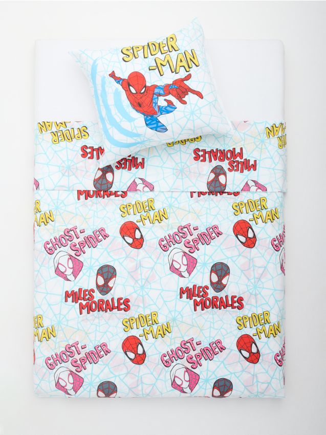 Sinsay - Lenjerie de pat din bumbac Spider-Man - multicolor