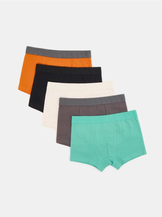 Sinsay - Boxeri din bumbac, set de 5 - multicolor