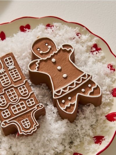 Dekoracja świąteczna w kształcie ludzika piernikowego