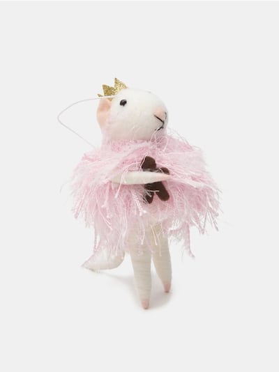 Vánoční dekorace ve tvaru myši