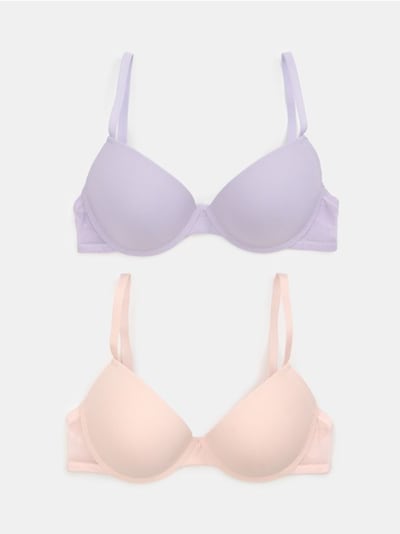 Набір ребристих push-up бюстгальтерів 2 pack