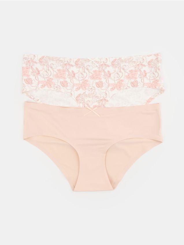 Sinsay - Set de 2 perechi de chiloți hipster - multicolor