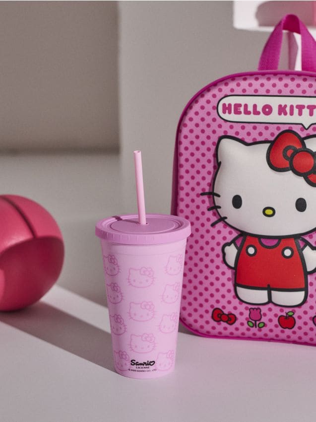 Višekratna čaša sa slamkom Hello Kitty - SINSAY