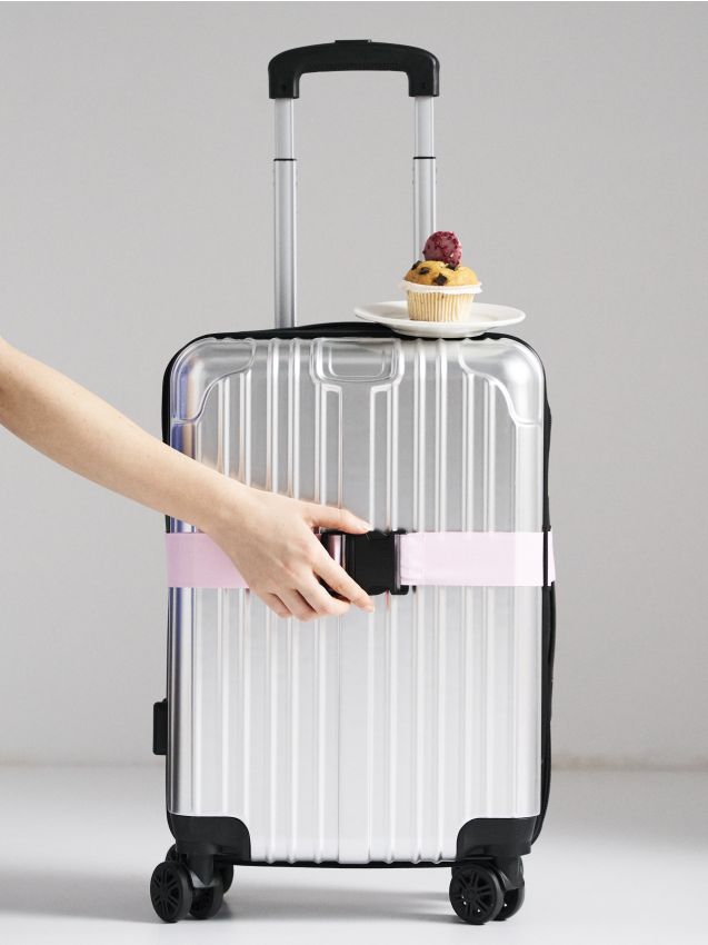 Sinsay - Chingă pentru bagaje - roz