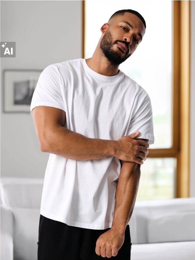 Sinsay - Tricou - alb