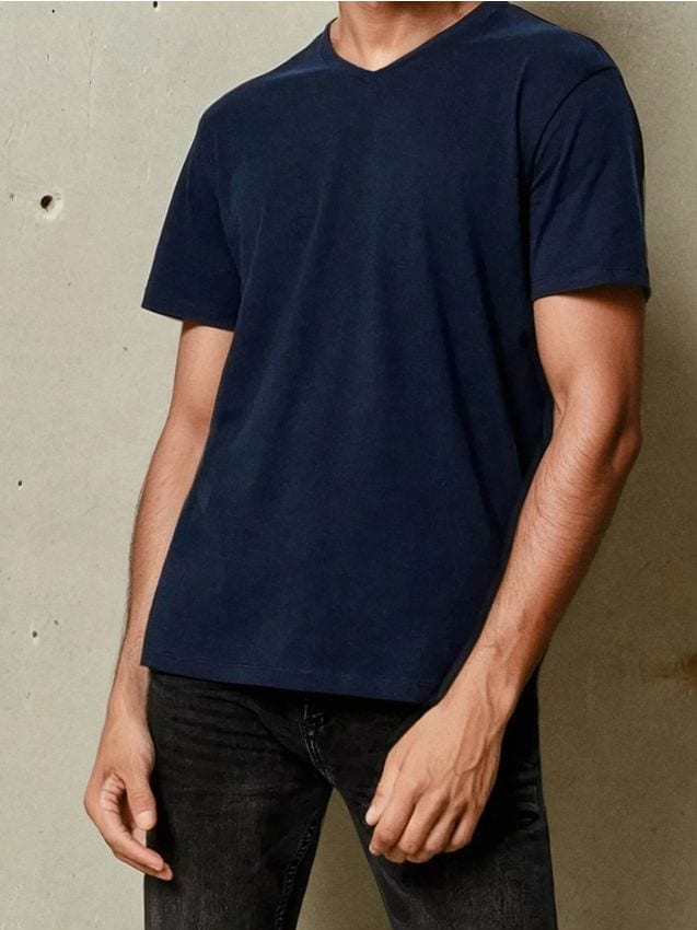Sinsay - Tricou - bleumarin