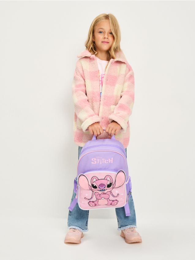 Sinsay - Rucsac cu lumini LED Stitch - violet